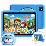 Blackview TabA6Kids 10“ Kinder Tablet, 1280*800, 12+128GB(1TB TF), WiFi 6, Octa Core Tablet für Kinder, Widevine L1, 5100mAh, BT 5.2, Elternkont... - Blau