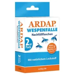 ARDAP Wespenfalle Nachfüllflasche, 2-er Pack 77703 , 1 Packung = 2 Nachfüller