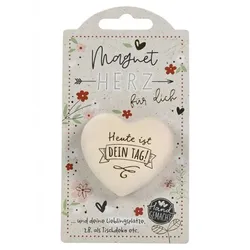 Waldfabrik LovelyHearts mit Magnet - Heute ist dein Tag!