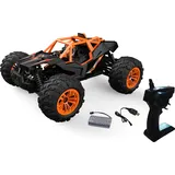 DF-Models RC-Buggy DF-Fun-Racer 4WD CH RTR orange schwarz (3158)