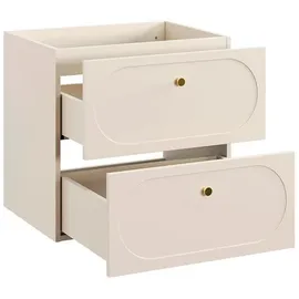 petits-meubles Doppelwaschtisch 120,4 x 57 x 46 cm Beige