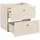 petits-meubles Doppelwaschtisch 120,4 x 57 x 46 cm Beige