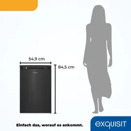 Exquisit GS81-040B Grau