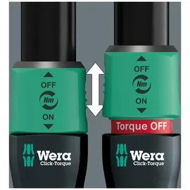 WERA Click-Torque Lock C 3 Drehmomentschlüssel einstellbar, Umschaltknarre