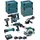 Makita Kit Dlx6085tj (dhr243 + Dhp481 + Dtd153 + Dhs680 + Dga513 + Dtm51 + 3 X 5,0 Ah + Dc18rc + 3 X Makpac 3 + Makpac 4)