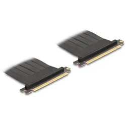 Delock 81500, PCIe, PCIe, Männlich, PCIe 3.0, Schwarz, 0,2 m