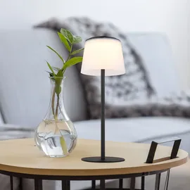 GLOBO Tischlampe Schwarz