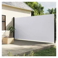 VidaXL Seitenmarkise Ausziehbar Weiß 220x500 cm