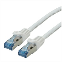 Roline Patchkabel Kat.6A S/FTP (PiMF), Component Level, LSOH, weiß