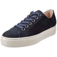 Paul Green Damen Old Nubuk Sneaker, Space, 37.5 EU