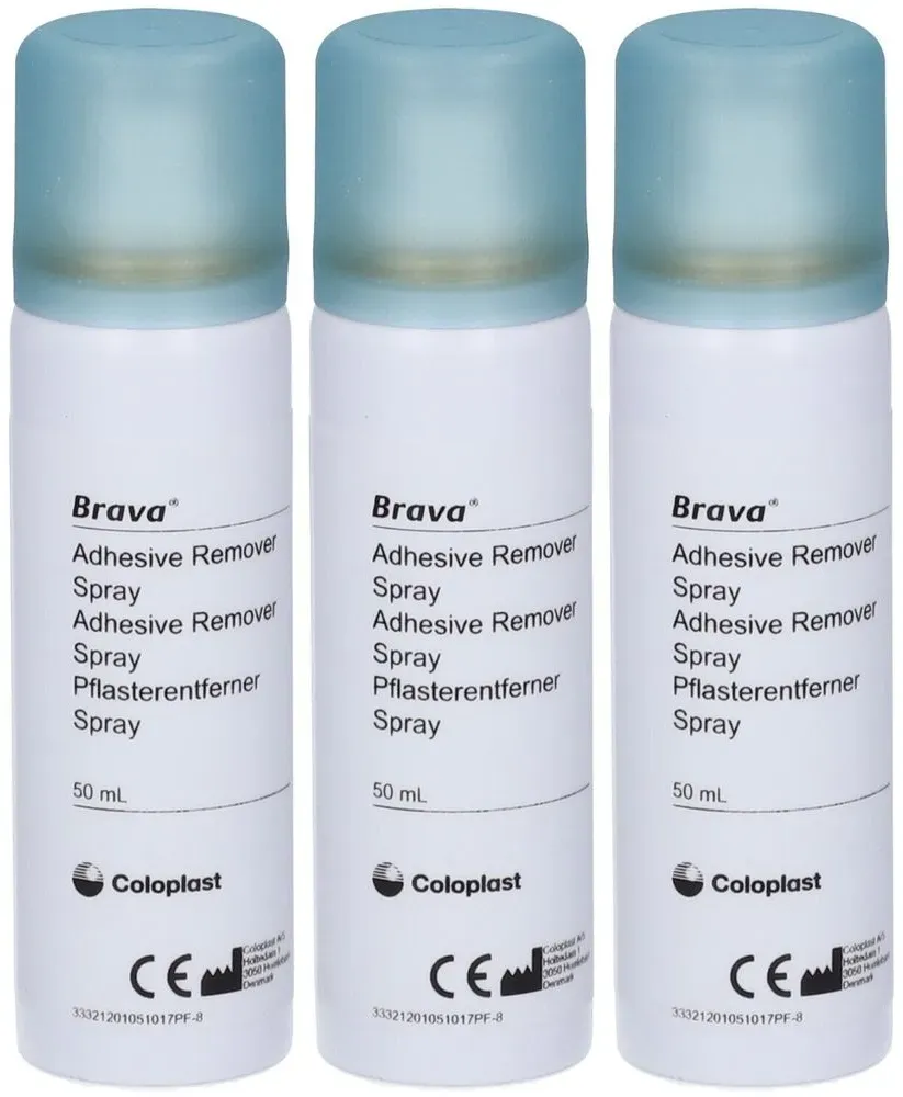 Brava Adhesive Remover 3x50 ml Spray