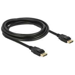 Delock Kabel DisplayPort 1.2 Stecker  DisplayPort Stecker 4K 3 m