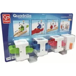 Hape E6025 - Steuerblock Set, Quadrilla Kugelbahnzubehör, bunt