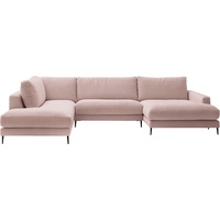 INOSIGN Downtown XXL B/T/H: 341/223/84 cm Loungemöbel zum Relaxen«, rosa