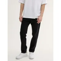 Tom Tailor 1044988 Relaxed Hosen - Black Black Denim