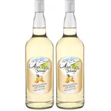 Alpenschnaps Steinbeisser Williamsbirne mit Honig (1 L) – Milder, aromatischer Birnenschnaps – Obstschnaps mit Rezeptur aus dem Alpenland – Schnaps für den Genuss nach dem Essen – 33% Vol.
