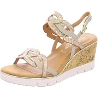 Klassische Sandalen gold 41