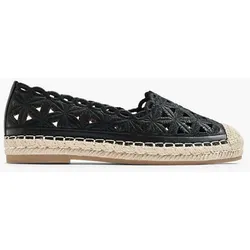 Espadrille - Damen - schwarz