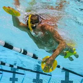 Finis Manta schwimmplattchen gelb