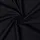 Homescapes Baumwollstoff Meterware unifarben Schwarz 150 cm