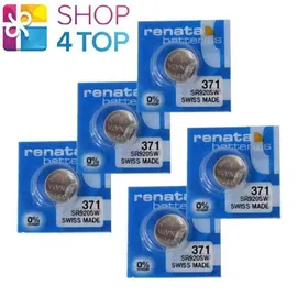 RENATA 371 Uhrenbatterien 1,55 V SR920SW SR69 AG6 LR921 35mAh Knopfzelle