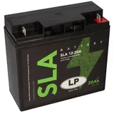 Landport AGM Batterie 12V 20Ah für Rasenmäher Rasentraktor LS SLA12-20A