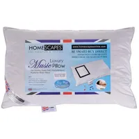 Homescapes Musikkissen 48 x 74 cm Weiß