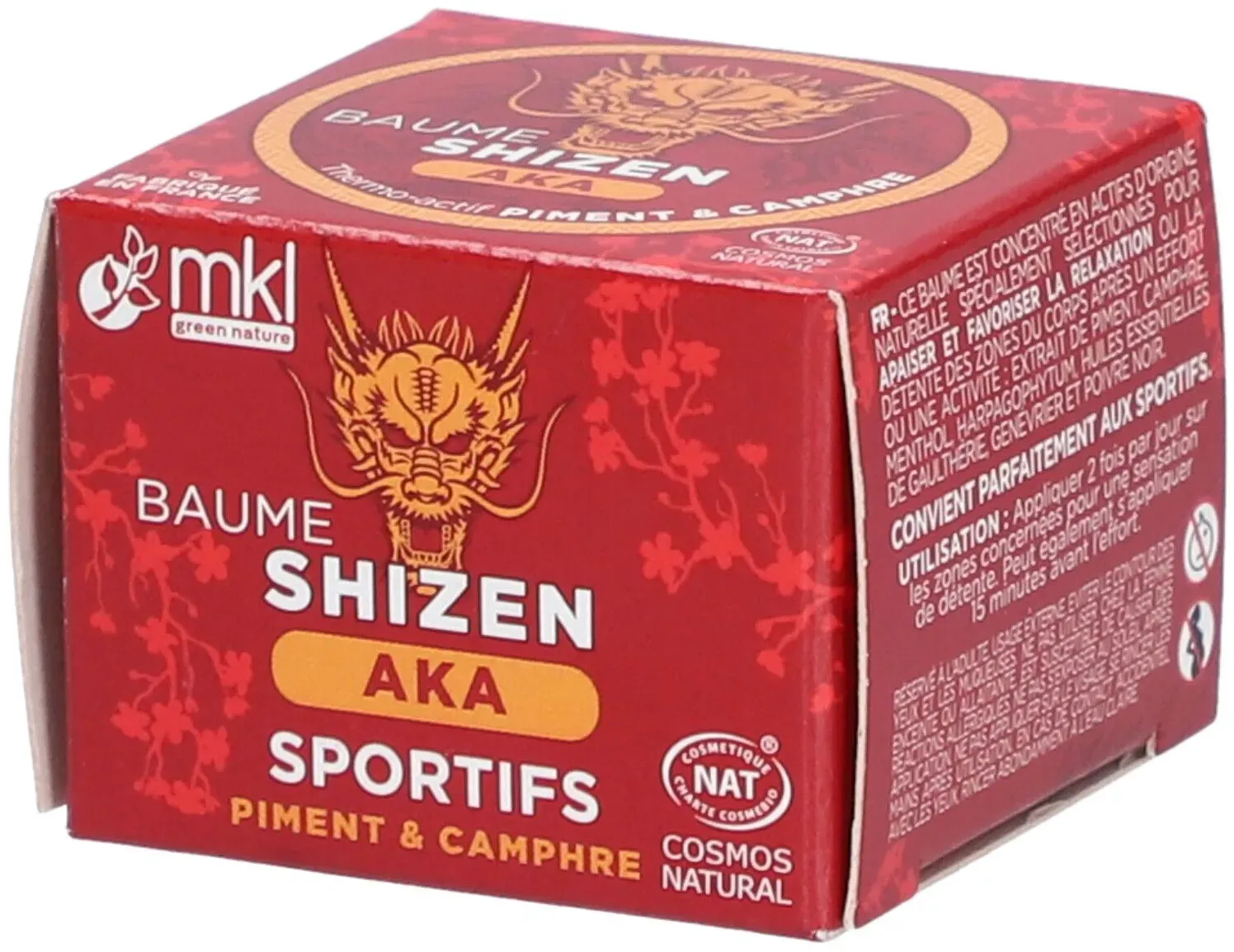 MKL Baume Shizen - AKA - Sportifs 15 ml baume