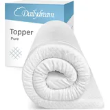 DAILYDREAM Deluxe Memory Foam Topper 140 x 190 cm