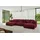 altdecor Wohnlandschaft, CLOUD-U-v1 405x185x90 bordeaux Velours