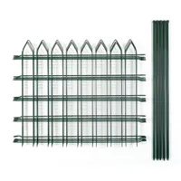 Teichzaun 4er Set, -ca.1000x800mm - Grün, 21FS03