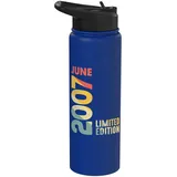 2007 Limited Edition Juni 2007 Retro 2007 Vintage Jahr 2007 Stainless Steel Insulated Water Bottle