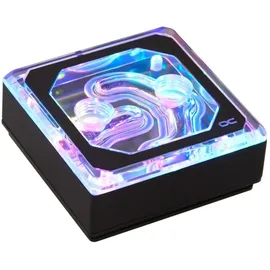 Alphacool Eisblock XPX Aurora Edge Acryl Black CPU-Kühler - transparent/schwarz