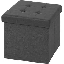 Woltu Sitzbank grau 37,5 x 37,5 x 38 cm