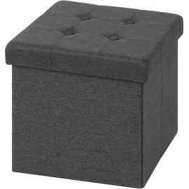 Woltu Sitzbank grau 37,5 x 37,5 x 38 cm