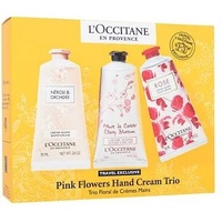 L'Occitane Pink Flowers Hand Cream Trio Set