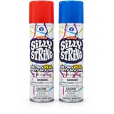 Die originale Silly String! Silly String 2er-Pack, verschiedene Farben, 85 g große Dose – die einzige echte Party in einer Dose. Sei albern. Schießt über 4,5 m