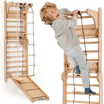 goodevas Kletterdreieck 6-in-1 Beige
