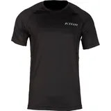 Klim Aggressor Kurzarm-T-Shirt Schwarz L