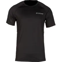 Klim Aggressor Kurzarm-T-Shirt Schwarz L