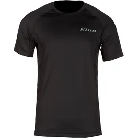 Klim Aggressor Kurzarm-T-Shirt Schwarz L
