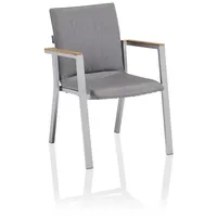 Kettler Rasmus Stapelsessel 60 x 62 x 85 cm silber