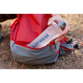 Ruffwear Hitch Hiker Hundegeschirr inkl. Rucksack (Größe XS, rot)