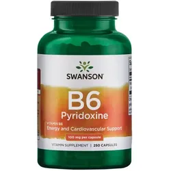 Vitamin B6 Pyridoxin 100 mg 250 Kapseln