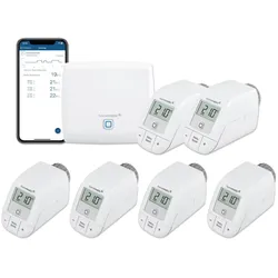 HOMEMATIC IP Starterset Heizen für 6 Heizkörper