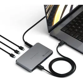 Satechi Thunderbolt 4 Slim Hub Grau