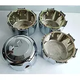 4 Stück 135mm Nabenkappen für Mitsubishi Pajero Montero Sport L200 Shogun Challenger, Hochwertigen Radnabenkappen Schützen die Nabe vor Schmutz Schöne und Stilvolle Nabenabdeckung Autozubehör