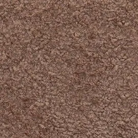 Mirjan24 Ecksofa Santos L Boucle, L-Form Eckcouch mit Schlaffunktion und Bettkasten, Polsterlehnen fest montiert, Kissen-Set (Farbe: Coral 45, Seit... - Braun