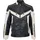 Cipo & Baxx Bikerjacke CM230 in NAVY-WHITE | Gr.: XXL