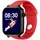 SaveFamily Plus 4G GPS 40 mm Digitalgehäuse Schwarz Silikonarmband Rot One Size